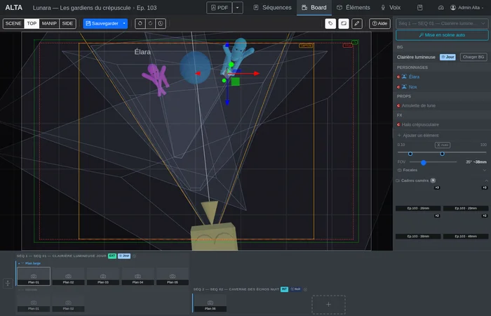 Réutilisation de caméra